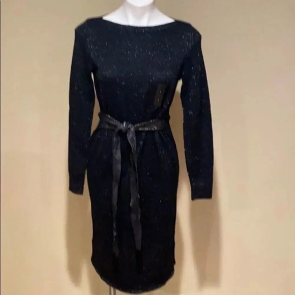 Banana Republic Lurex Belted Sweater Dre… - Picture 3 of 10